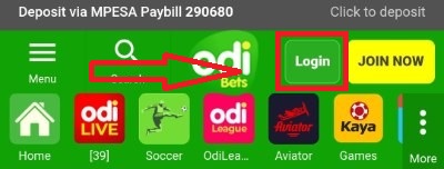 Odibets KE Login Guide